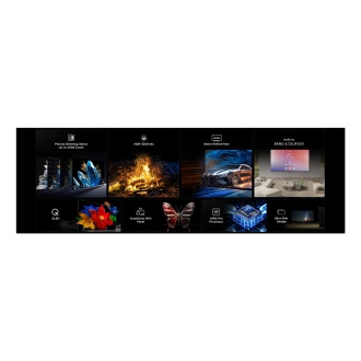 TV TCL 55" 55C7K UHD MiniLED Google TV 144Hz B&O