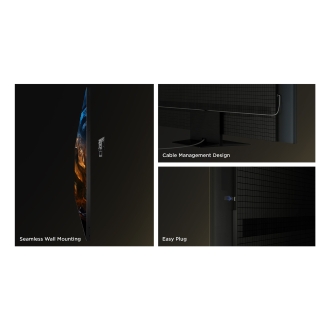 TV TCL 55" 55C7K UHD MiniLED Google TV 144Hz B&O