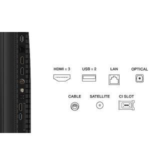 TV TCL 55" 55P7K UHD QLED Google TV Dolby Atmos