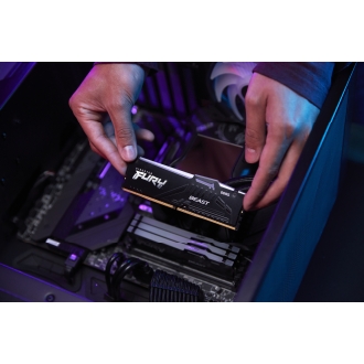 Memoria RAM Kingston 32GB (2x16GB) DDR5 6000MHz Fury Beast RGB EXPO CL30