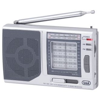 Radio Trevi MB 728 portátil multibanda estilo retro silver