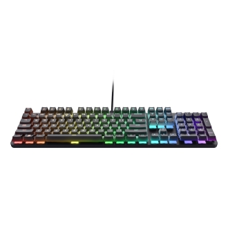 Teclado Trust Gaming GXT 871 Zora mecánico RGB negro