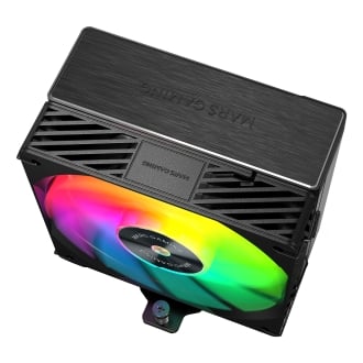 Ventilador CPU Mars Gaming MCPUX5 ARGB black PWM SI 120mm TDP 280W