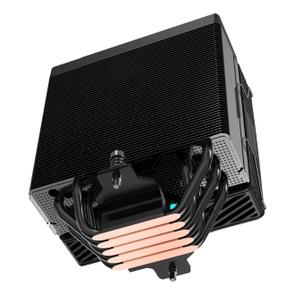 Ventilador CPU Mars Gaming MCPUX5 ARGB black PWM SI 120mm TDP 280W