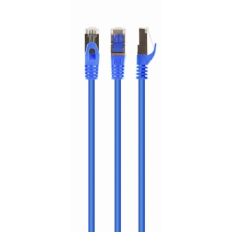Cable de red Gembird S/FTP Cat6A LSZH 1m azul
