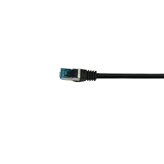 Cable de red Equip S/FTP Cat6A 0.5m LS0H acodado negro