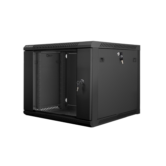 Armario rack Lanberg 19" 9U 600x600x501 ( Desmontado ) negro