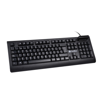 Teclado Coolbox Con Lector Dnie Dnie 4.0 Y Smartcard Integrado Negro