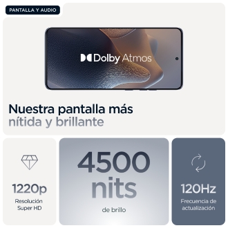 Motorola Edge 60 Fusion 5G 6.67" 8GB 256GB gris
