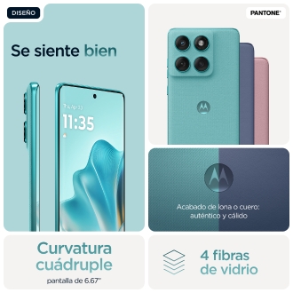 Motorola Edge 60 Fusion 5G 6.67" 8GB 256GB turquesa