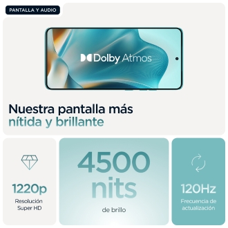 Motorola Edge 60 Fusion 5G 6.67" 8GB 256GB turquesa
