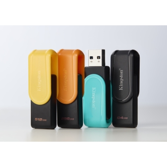 Memoria USB 3.2 Kingston DTXS 64GB negro