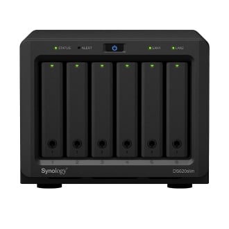 Servidor nas Synology DS620SLIM 6xBay 2.5" 2.0ghz dc ext2x gbe 2xUSB 3.0