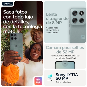 Motorola Moto G56 5G 6.72" 8GB 512GB gris