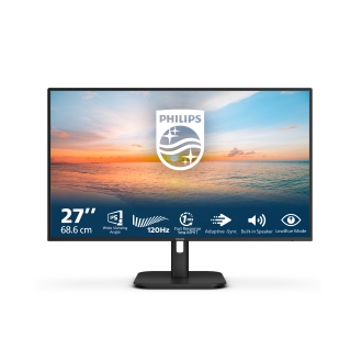 Monitor Philips 275V8LA/00 27" IPS 120Hz 1ms multimedia VGA HDMI DP negro