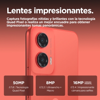 Motorola Moto G35 5G 17,1 cm (6.72") SIM doble Android 14 USB Tipo C 8 GB 256 GB 5000 mAh Rojo