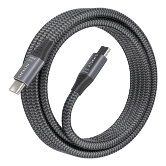 Cable USB 3.2 Tipo C Aisens macho/macho 100W 20Gbps 3m Gris