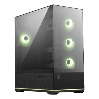 Caja gaming MSI MAG Pano 110R PZ m-ATX RGB Black