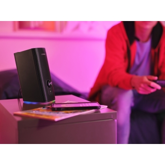 Altavoces 2.0 Bluetooth Trust Cetic 24970 18w Color Negro Bt Y Jack 3.5mm Control De Volumen Alimentado por USB