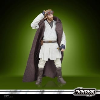 Figura hasbro star wars the vintage collection obi - wan kenobi (jedi legend)