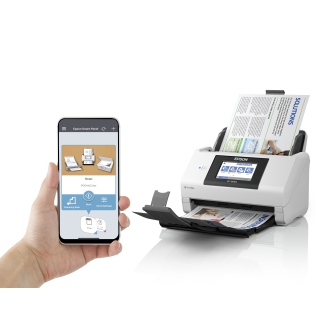 Escáner documental Epson Worforce DS-790WN A4 45ppm usb - red - wifi