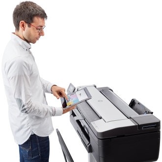 Plotter HP Designjet T830 A1 usb - red - wifi