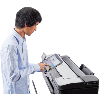 Plotter HP Designjet T830 A1 usb - red - wifi