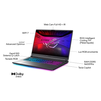 ASUS ROG Strix G815LP-S9034 U9-275H 18" 32GB 1TB RTX5070 8GB FreeDOS