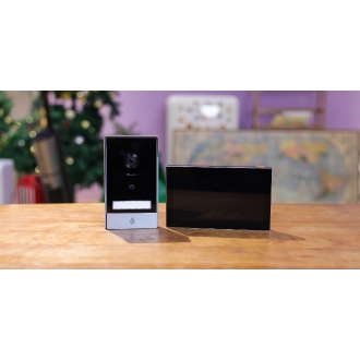 EZVIZ HP7 sistema de intercomunicación de video 17,8 cm (7") Negro, Plata