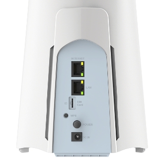 Router WiFi 5G NR D-Link 5G LTE WiFi 6 AX3000 1P Giga dual band 8 ant. internas