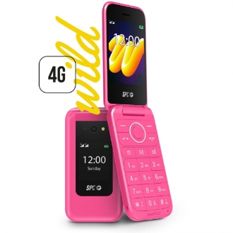 SeniorPhone SPC 2336p wild 4G rosa