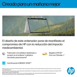 HP Omnibook 5 Flip X360 14-fp0015ns i5-1334u 14" táctil 16GB 1TB W11 plata glaciar