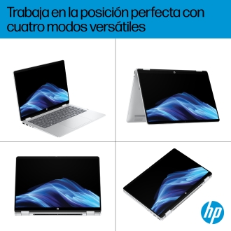 HP Omnibook 5 Flip X360 14-fp0015ns i5-1334u 14" táctil 16GB 1TB W11 plata glaciar