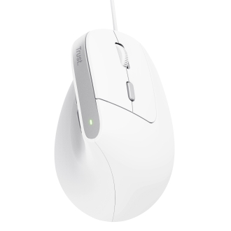 Ratón Trust Ergo Bayo II 25144 DPI ajustable 800-2400 ppp 6 botones cable 150cm blanco