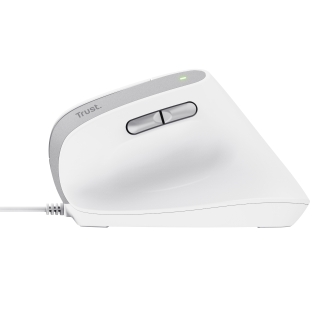 Ratón Trust Ergo Bayo II 25144 DPI ajustable 800-2400 ppp 6 botones cable 150cm blanco