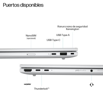 Portatil hp elitebook 8 g1i ai 16 pulgadas ultra 5 - 225h -  16gb -  ssd 512gb -  w11p