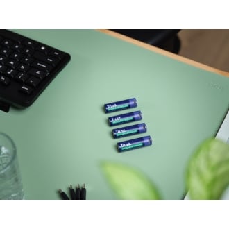 Pilas AA recargables Trust USB-C 1700 mAh pack 4 unidades 25631