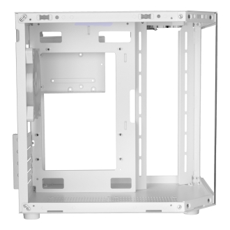 Caja mATX Mars Gaming MC3TLite blanco 3 paneles de cristal
