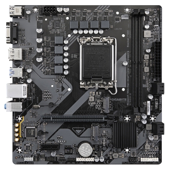 Placa base Gigabyte B760M E mATX 1700 2xDDR5