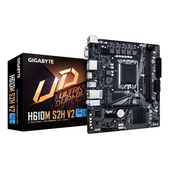 Placa base gigabyte h610m s2h v2 lga 1700 ddr5 microatx