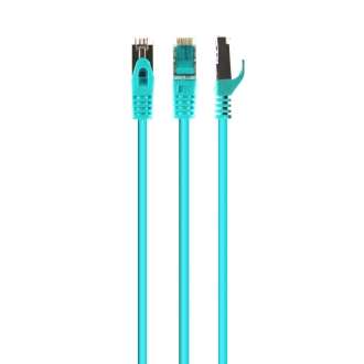 Gembird PP6A-LSZHCU-G-1M cable de red Verde Cat6A S/FTP (S-STP)