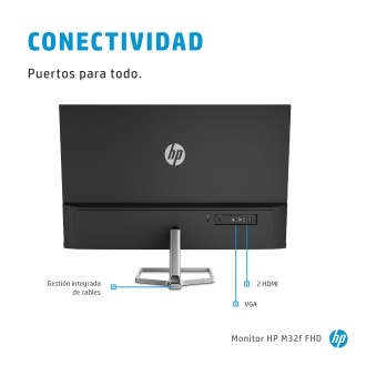Monitor HP m32f va 31.5" 75hz freesync