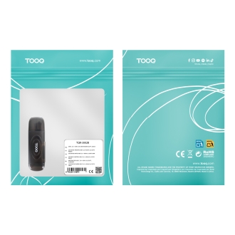 Lector de tarjetas Tooq USB-A 3.0 SD/TF negro