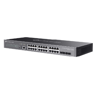 Switch gestionable L3 TP-LINK SG5428X 28P 24xRJ45Gb 4xSFP+ 10Gb 128Gbps