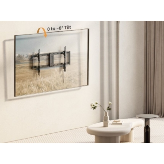 SOPORTE DE PARED FIJO INCLINABLE EQUIP 650361 PARA PANTALLAS 43" - 95" VESA MAX. 800x400 75Kg
