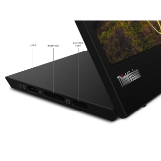 MONITOR 15" USB-C DISPLAYPORT LENOVO M15 FHD 1920x1080 "MONITOR PORTABLE" 3aÃ±os garantia