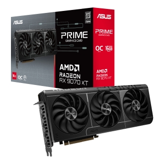 VGA ASUS AMD RADEON RX 9070 XT OC 16GB DDR6 3xDP 1xHDMI 3010 MHz CUDA 4096 256BIT TRIPLE FAN