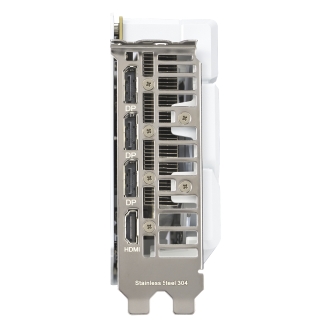 VGA ASUS GEFORCE DUAL RTX 5060 TI OC 16GB DDR7 3xDP 1xHDMI 2602 MHz CUDA 4608 128BIT DUAL FAN BLANCO