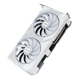VGA ASUS GEFORCE DUAL RTX 5060 TI OC 16GB DDR7 3xDP 1xHDMI 2602 MHz CUDA 4608 128BIT DUAL FAN BLANCO