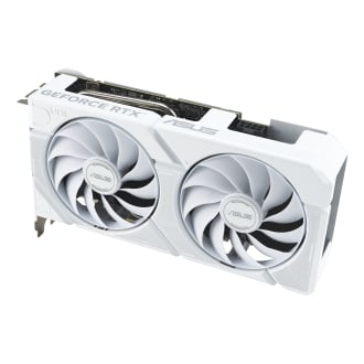 VGA ASUS GEFORCE DUAL RTX 5060 TI OC 16GB DDR7 3xDP 1xHDMI 2602 MHz CUDA 4608 128BIT DUAL FAN BLANCO